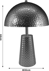 Επιτραπέζιο φωτιστικό Ambient Inart Ε27 χρυσό μέταλλο Φ30x44εκ