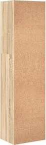 vidaXL Βιβλιοθήκη Sonoma Δρυς 40x30x152 εκ. από Επεξεργασμένο Ξύλο