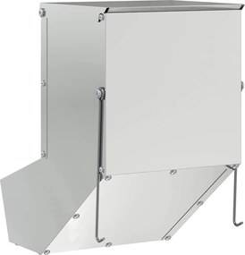 vidaXL Ταΐστρα Χαμστεριών Ασημί 17,5 x 26 x 28,5 εκ