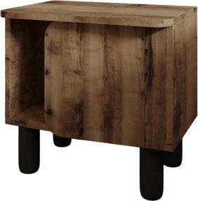 Κομοδίνο Αντίκα Καρυδί OFOR 50x30x48.6