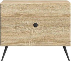 vidaXL Τραπεζάκι σαλονιού Sonoma Δρυς 49 x 50 x 40 εκ