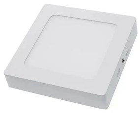 Panel Led Mini Επιφανειακό MTN-24161 12W 6000K 960lm 16,7x16,7x3,8cm White Metanor Τετράγωνο
