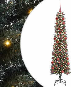 vidaXL Τεχνητό Χριστουγεννιάτικο Δέντρο με 300 LED Πράσινο 180 cm