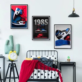 Σετ Ξύλινων Κάδρων Sneakers KDS002 30cm x 40cn