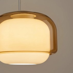 Φωτιστικό από χρωματιστό γυαλί, Kinoko