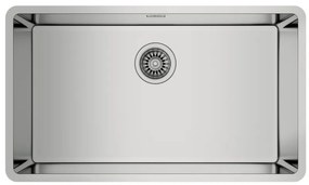 Teka BE LINEA 71.40 RS 15 Ανοξείδωτος Λείος Υποκαθήμενος Νεροχύτης 80 cm