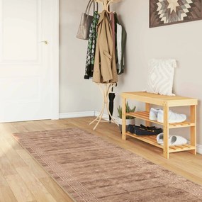 vidaXL Χαλί Runner MARSA Μπεζ και χρυσό 100 x 450 εκ.