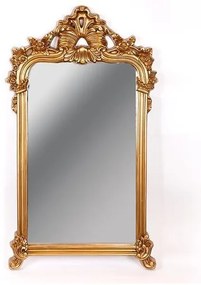 Καθρέφτης Επιτοιχιος Pu Αντικε Χρυσό 66x6x122cm 751-12028 Estheti-751-12028-Χρυσό 751-12028