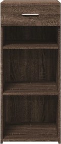vidaXL Ντουλάπι Καφέ Δρυς 40x42,5x93 εκ. Επεξεργασμένο Ξύλο