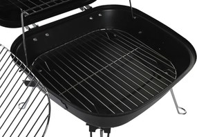 Μπάρμπεκιου DKD Home Decor Χάλυβας Αλουμίνιο (44,5 x 42 x 34 cm)