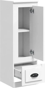 vidaXL Ντουλάπι Λευκό 36 x 35,5 x 103,5 εκ. από Επεξεργασμένο Ξύλο