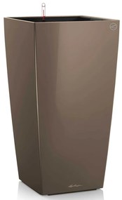 LECHUZA Γλάστρα Cubico 40 ALL-IN-ONE Γυαλιστερό Taupe 18215