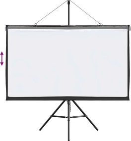 vidaXL Οθόνη Προβολής με Τρίποδο 60 Ιντσών 16:9