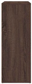 vidaXL Βοηθητικά Ντουλάπια 2 τεμ. Καφέ Δρυς 60x31x84 εκ. Επεξ. Ξύλο