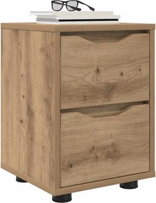 vidaXL Κομοδίνα 2 τμχ. Artisan Oak 30,5 x 30 x 43 εκ