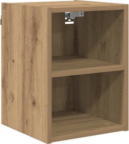 vidaXL Κρεμαστό ντουλάπι Artisan Oak 30 x 29,5 x 40 εκ.
