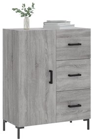 vidaXL Ντουλάπι Γκρι Sonoma 69,5 x 34 x 90 εκ. από Επεξεργασμένο Ξύλο