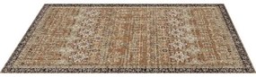 VEVOR Large Area Rug 6x9 ft Anti-Skid Indoor Floor Mat Vintage Brown Green