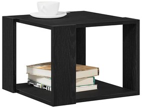vidaXL Τραπεζάκι σαλονιού Μαύρη δρυς 40 x 40 x 30 cm