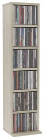 vidaXL Έπιπλο για CD Sonoma Δρυς 21 x 20 x 88 εκ. Επεξεργασμένο Ξύλο