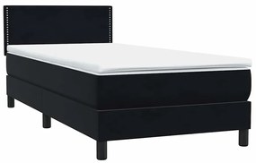 BOX SPRING ΚΡΕΒΑΤΙ ΜΕ ΣΤΡΩΜΑ ΜΑΥΡΟ 80X210 ΕΚ. ΒΕΛΟΥΔΙΝΟ 3316763