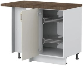 Επιδαπέδιο γωνιακό ντουλάπι Toscana R-UG-1KZA - 109.00Χ64.00Χ88.00cm