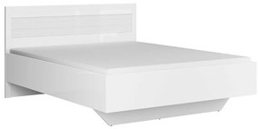 Κρεβάτι Boston G119, Διπλό, Άσπρο, 160x200, Πλαστικοποιημένη μοριοσανίδα, Τάβλες για Κρεβάτι, 165x206x93cm, 120 kg | Epipla1.gr