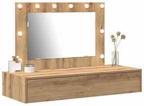 vidaXL Τραπέζι περιποίησης Καφέ 100 x 40 x 70 εκ. Επεξεργασμένο ξύλο