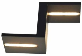 Απλίκα Τοίχου LED Aca Tetris L36294BK Black Matt
