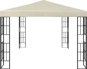 vidaXL Κιόσκι Κρεμ 3 x 4 μ.