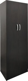 Ντουλάπα δίφυλλη Athos pakoworld σε wenge απόχρωση 60x42x180εκ