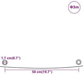 ΜΟΥΣΑΜΑΣ ΠΡΑΣΙΝΟΣ Ø 3 Μ. 600 ΓΡ./Μ² 156216