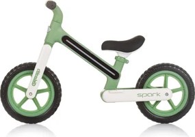 Spark Loopfiets met Lichteffect 12 Inch Junior Green