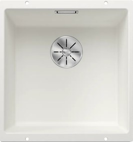 Blanco Subline 400-u - Υποκαθήμενος Νεροχύτης Κουζίνας Γρανίτη 43x46 - White