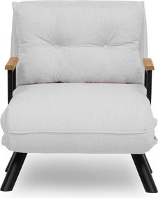 Πολυθρόνα-Κρεβάτι Λευκό SANDO SINGLE 78x67x78