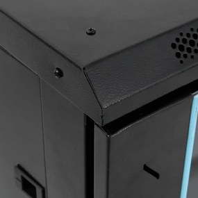 vidaXL Καμπίνα Δικτύου με Περιστ. Πόδια 15U 19" IP20 53x40x80 εκ.