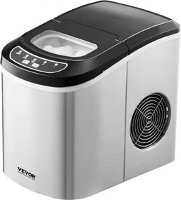 VEVOR Portable Countertop Ice Maker 33Lbs/24H Self-Cleaning with Scoop Basket