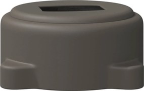 vidaXL Βάση ομπρέλας Ασημί 23 x 14 x 6 εκ.