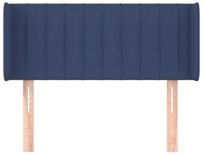 vidaXL Κεφαλάρι με Πτερύγια Μπλε 83x16x78/88 εκ. Υφασμάτινο