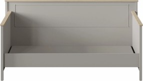 Καναπές Κρεβάτι Γκρι / Δρυς PECUBE 218.6x100.6x100