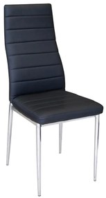 Καρέκλα Jetta ΕΜ966Χ,34 40x50x95cm Black Μέταλλο,PVC
