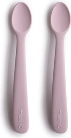Κουτάλια Φαγητού (Σετ 2τμχ) Mushie Soft Lilac 66-2360442