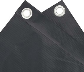 vidaXL Περίφραξη Μπαλκονιού Προστατευτική Ανθρακί 400x120 εκ. από PVC