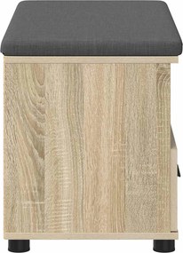 vidaXL Παγκάκι Χαλωρίου Δρύς Sonoma 80 x 38 x 46 εκ