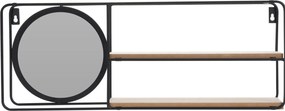 Ραφιέρα Τοίχου Με Καθρέφτη (50x10x19) K-M DD1400060