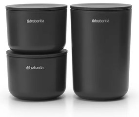 Brabantia 1004183 Σετ αποθήκευσης ReNew Dark Grey 3τμχ