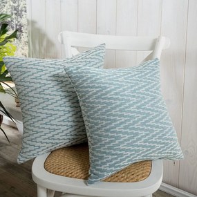 Μαξιλάρι Διακοσμητικό (Με Γέμιση) Giardino 05 Blue Teoran 43X43 Cotton-Polyester