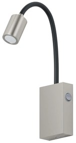 Φωτιστικό Τοίχου Led Tazzoli 96567 Silver Eglo Metal