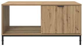 vidaXL Τραπεζάκι σαλονιού artisan δρυς 90 x 49 x 46 εκ.