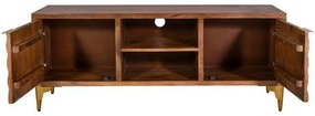 Έπιπλο Τηλεόρασης Amrita Fylliana Καφέ 140x40x55 εκ. 140x40x55 εκ.